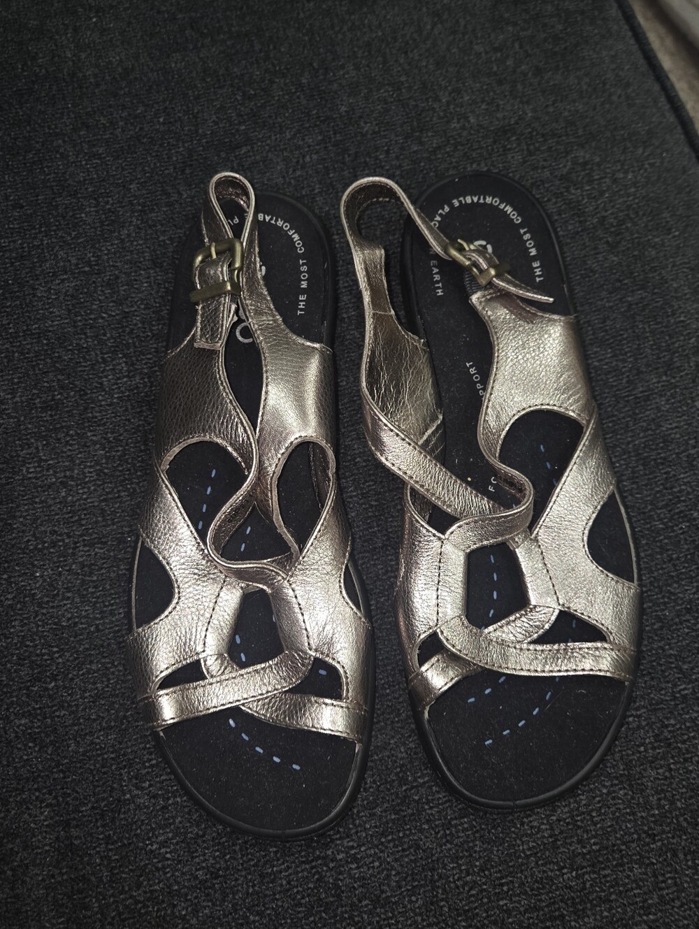 Ecco women's size 40/9.5 sandals in good condition